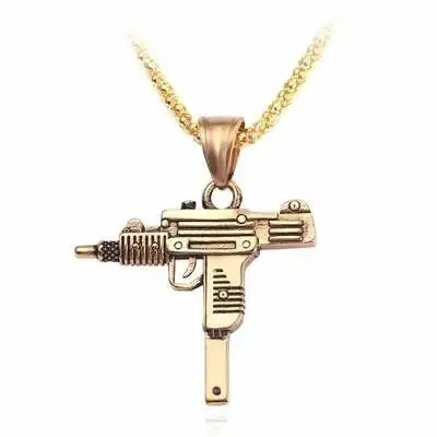 COLLIER MILITAIRE ARMES A FEU (OR)