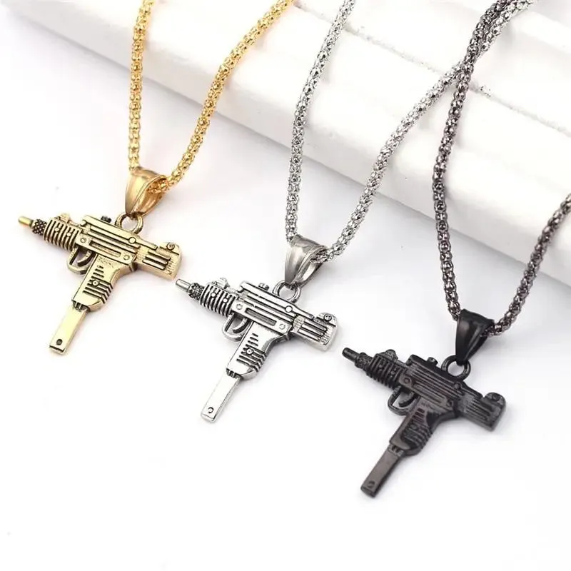 COLLIER MILITAIRE ARMES A FEU (OR)