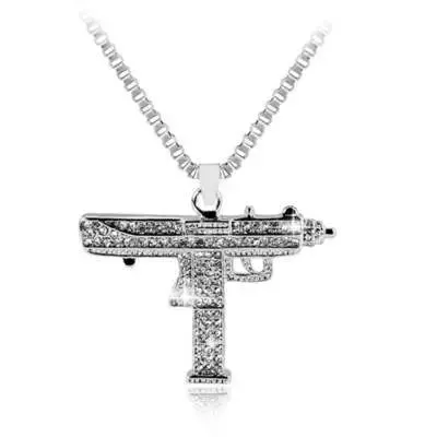 COLLIER MILITAIRE ARMES A FEU (OR)