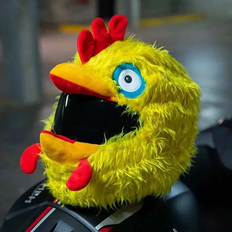 Couvre Casque Moto - Poulet