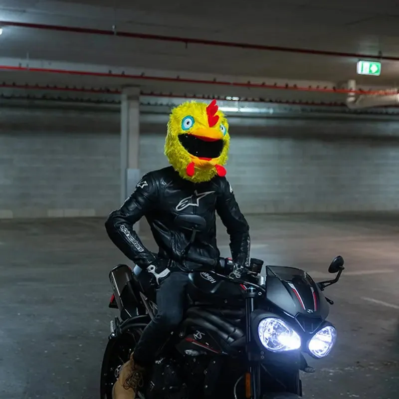 Couvre Casque Moto - Poulet