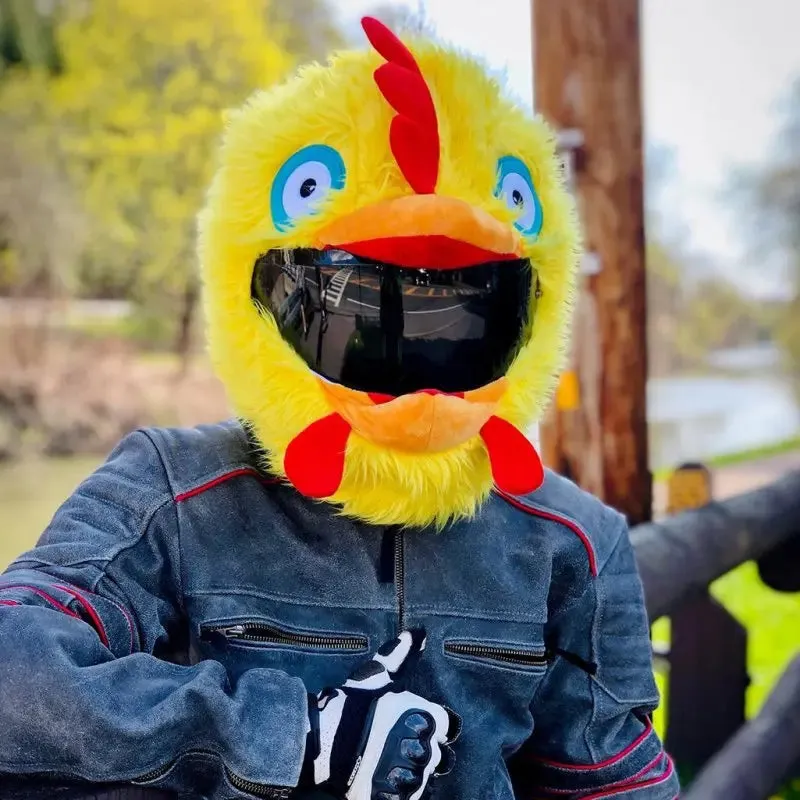 Couvre Casque Moto - Poulet
