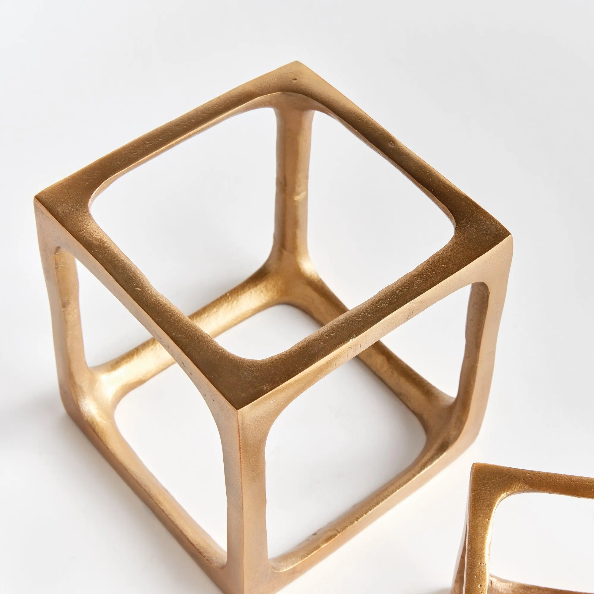 Cubist Sculptures, Set Of 2