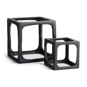 Cubist Sculptures, Set Of 2