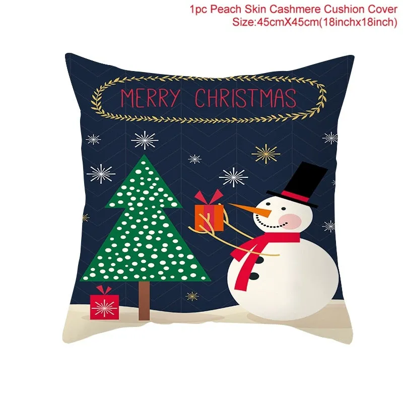 Cute & Fun Cartoon Christmas Pillowcase