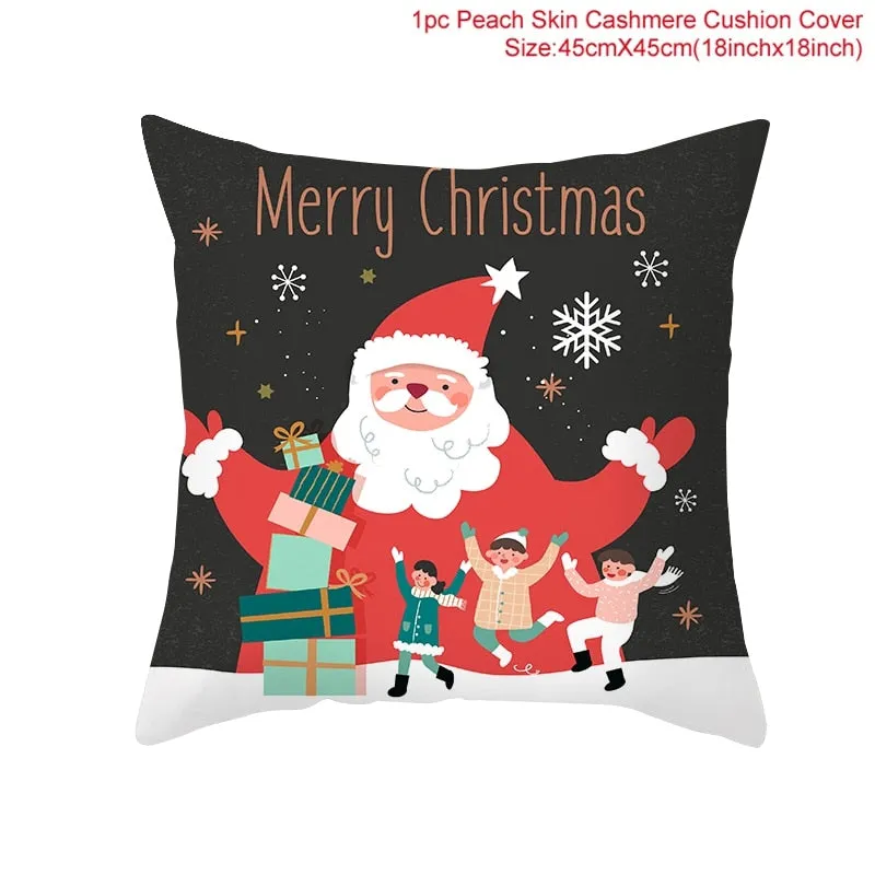 Cute & Fun Cartoon Christmas Pillowcase