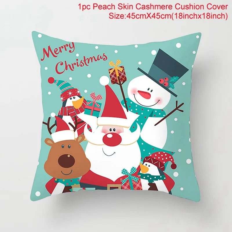 Cute & Fun Cartoon Christmas Pillowcase