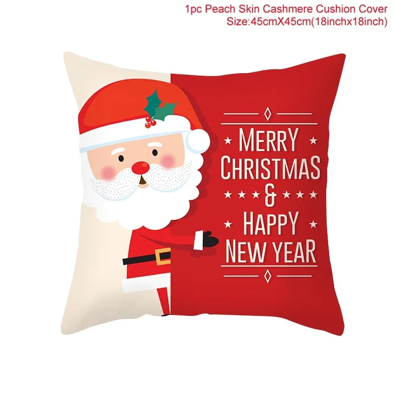 Cute & Fun Cartoon Christmas Pillowcase