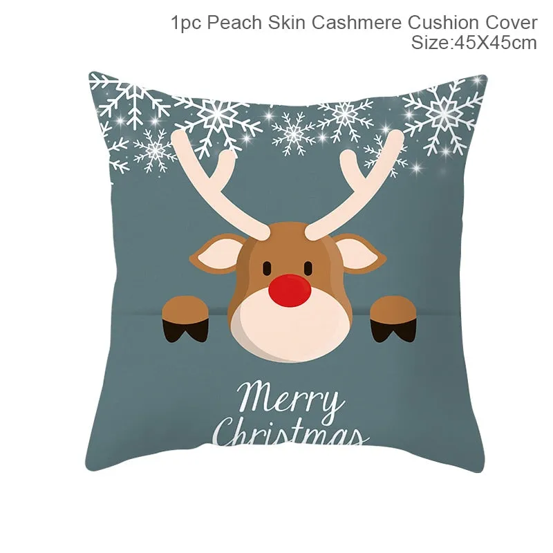 Cute & Fun Cartoon Christmas Pillowcase