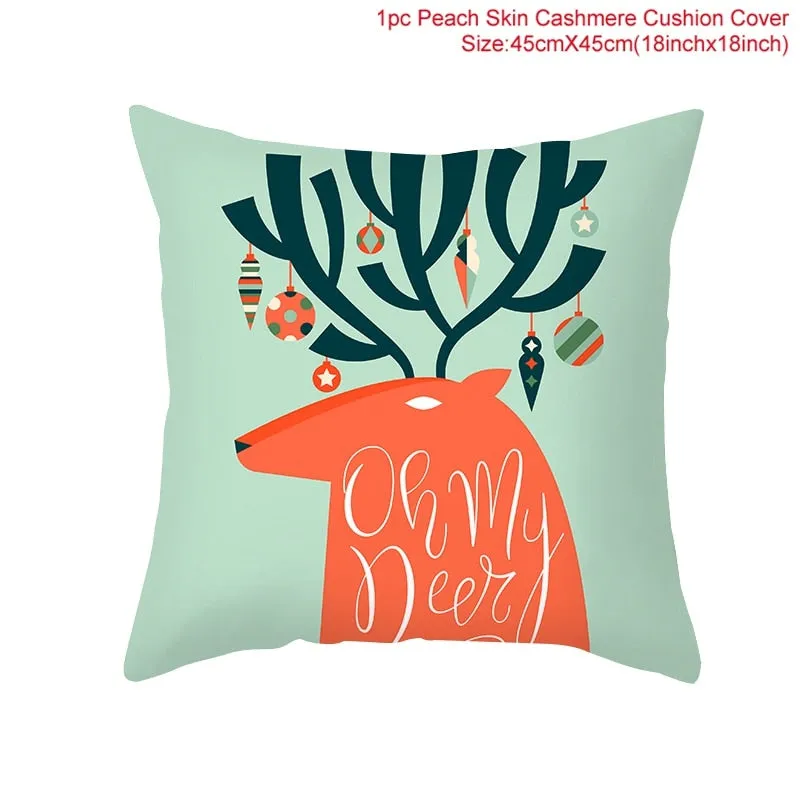 Cute & Fun Cartoon Christmas Pillowcase