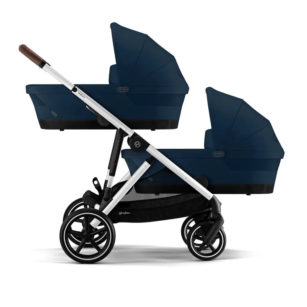 CYBEX Gazelle S Travel System Luxury Bundle With Snogga and CLOUD T - Ocean Blue