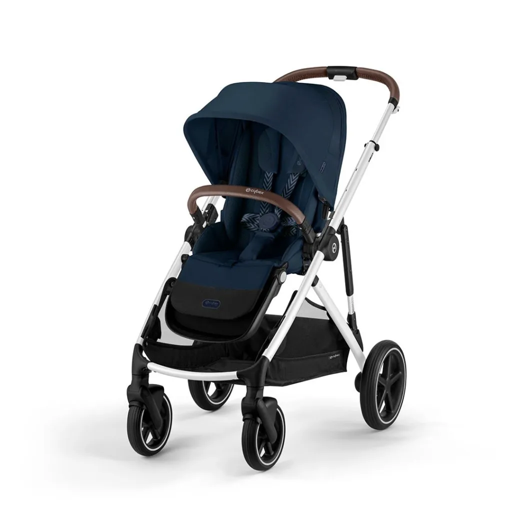 CYBEX Gazelle S Travel System Luxury Bundle With Snogga and CLOUD T - Ocean Blue