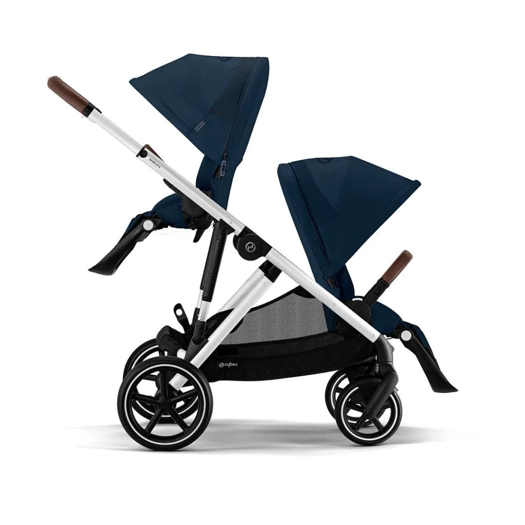 CYBEX Gazelle S Travel System Luxury Bundle With Snogga and CLOUD T - Ocean Blue