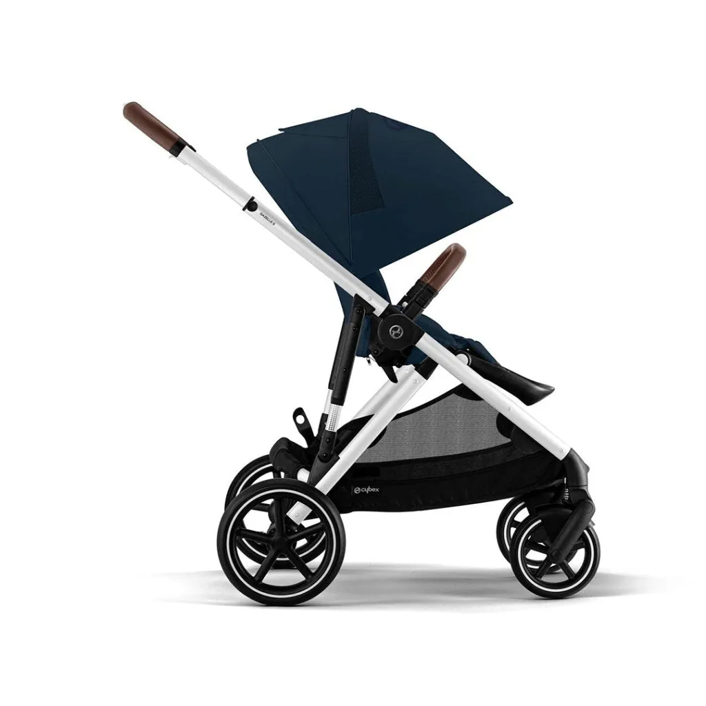 CYBEX Gazelle S Travel System Luxury Bundle With Snogga and CLOUD T - Ocean Blue