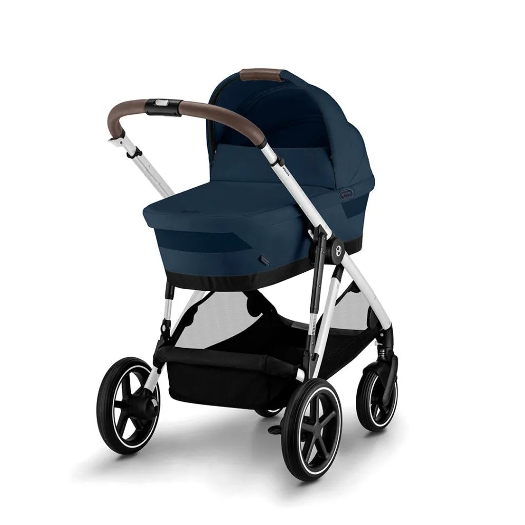 CYBEX Gazelle S Travel System Luxury Bundle With Snogga and CLOUD T - Ocean Blue
