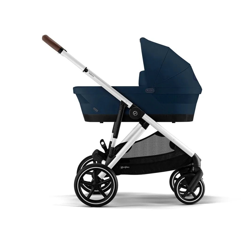 CYBEX Gazelle S Travel System Luxury Bundle With Snogga and CLOUD T - Ocean Blue