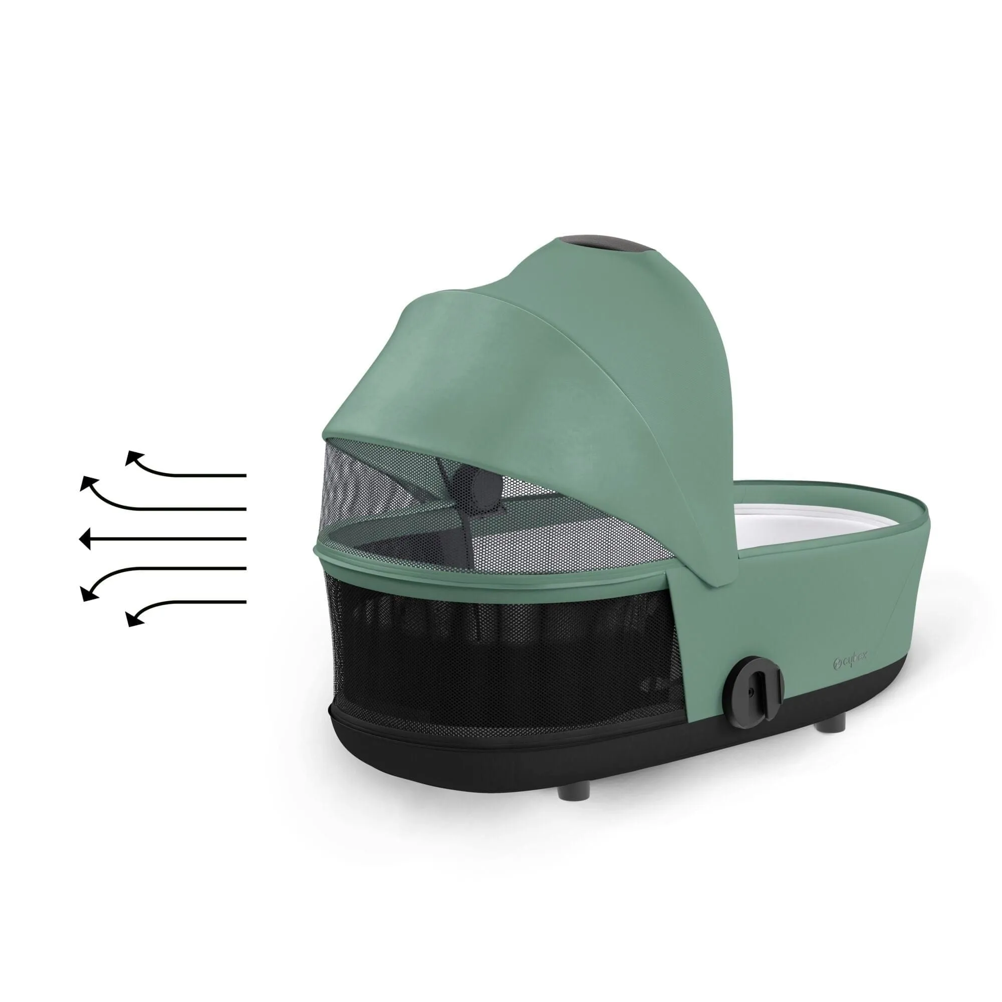 Cybex Mios Lux Carrycot - Leaf Green