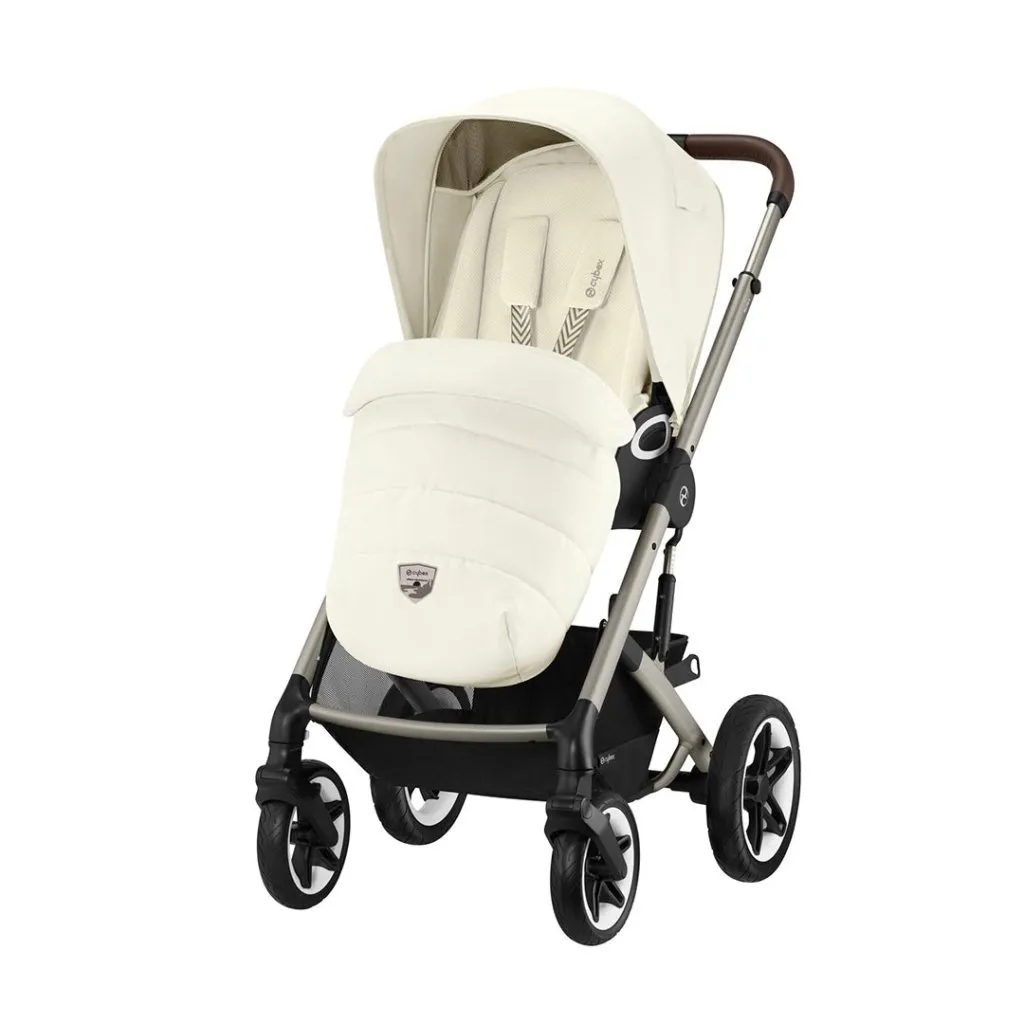 CYBEX Talos Luxury Travel System with  CLOUD T I-SIZE and Base T - Seashell Beige