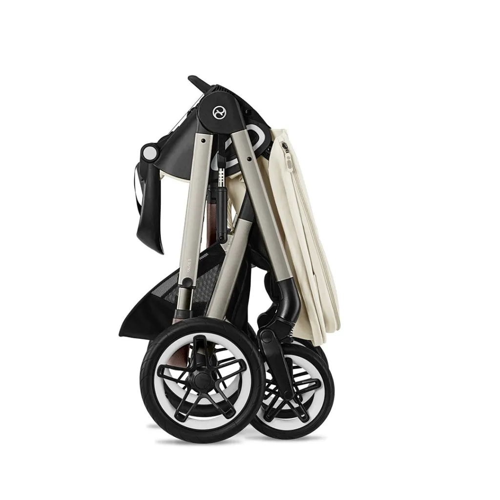 CYBEX Talos Luxury Travel System with  CLOUD T I-SIZE and Base T - Seashell Beige
