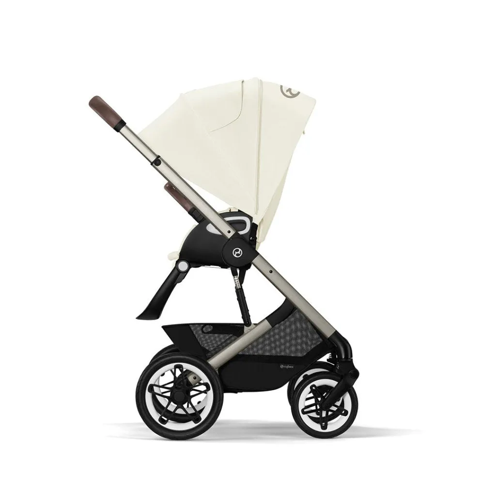 CYBEX Talos Luxury Travel System with  CLOUD T I-SIZE and Base T - Seashell Beige