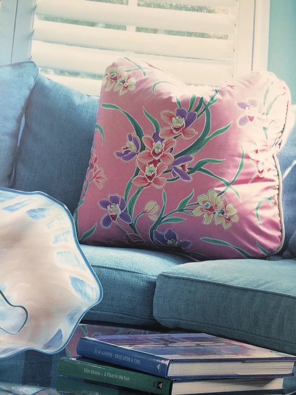 Cymbidium Orchid Pink Fabric