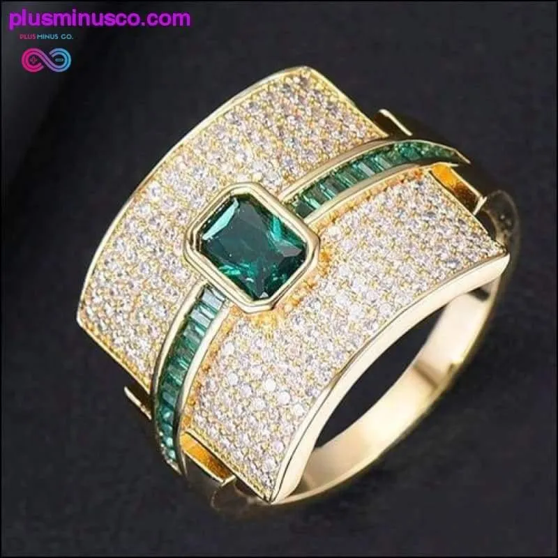 Design Luxury Statement Stackable Zirconia Ring For Women Wedding