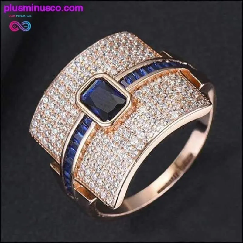 Design Luxury Statement Stackable Zirconia Ring For Women Wedding