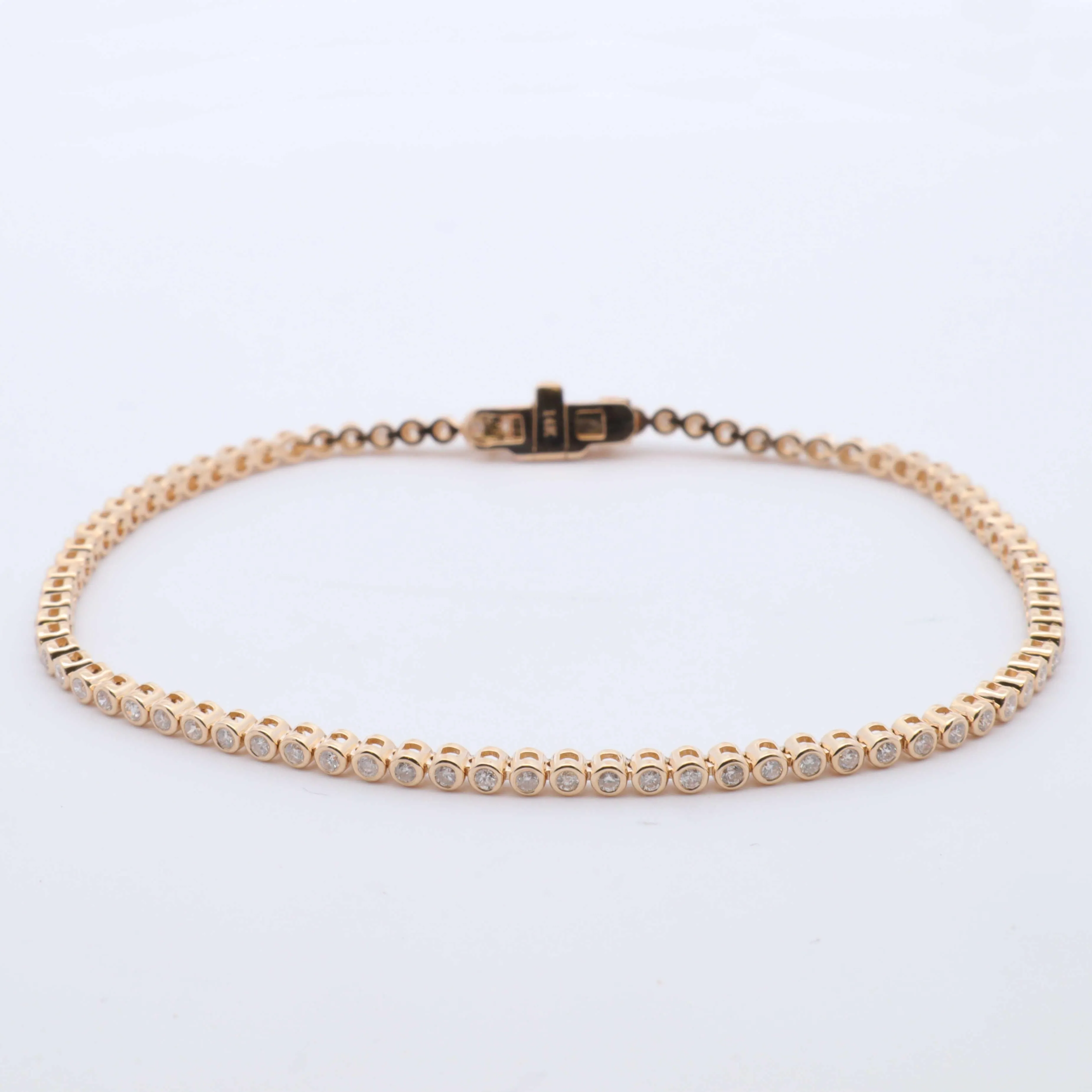 Diamond Bezel Tennis Bracelet