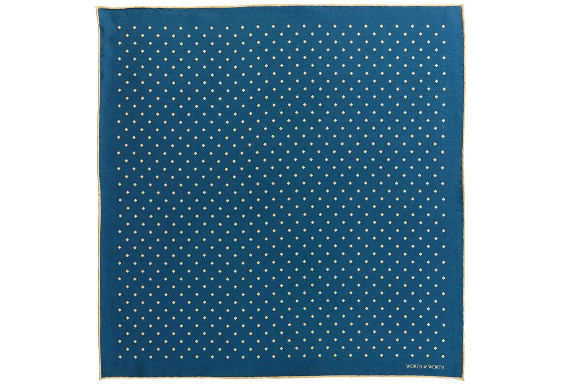 Diamond Silk Pocket Square