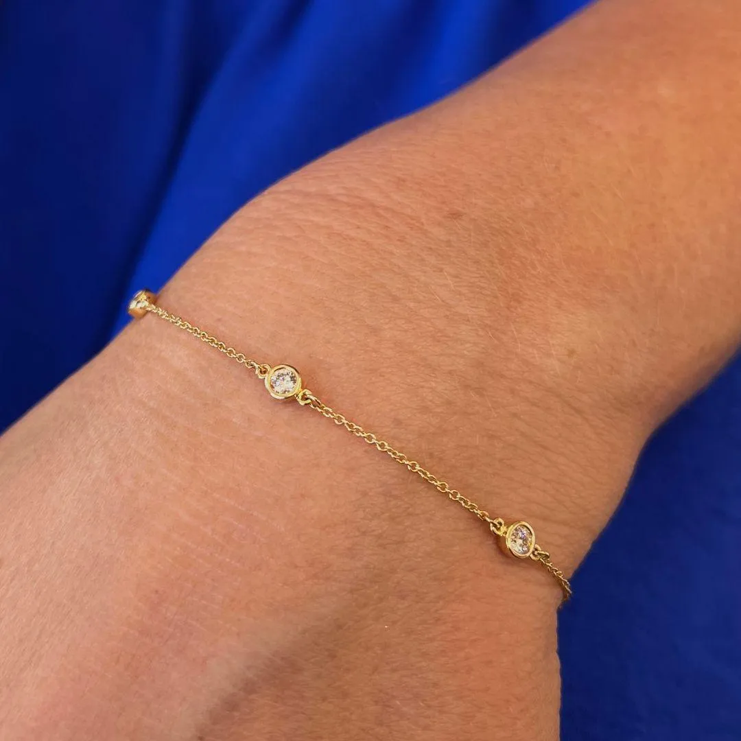 Diamond Station Bracelet