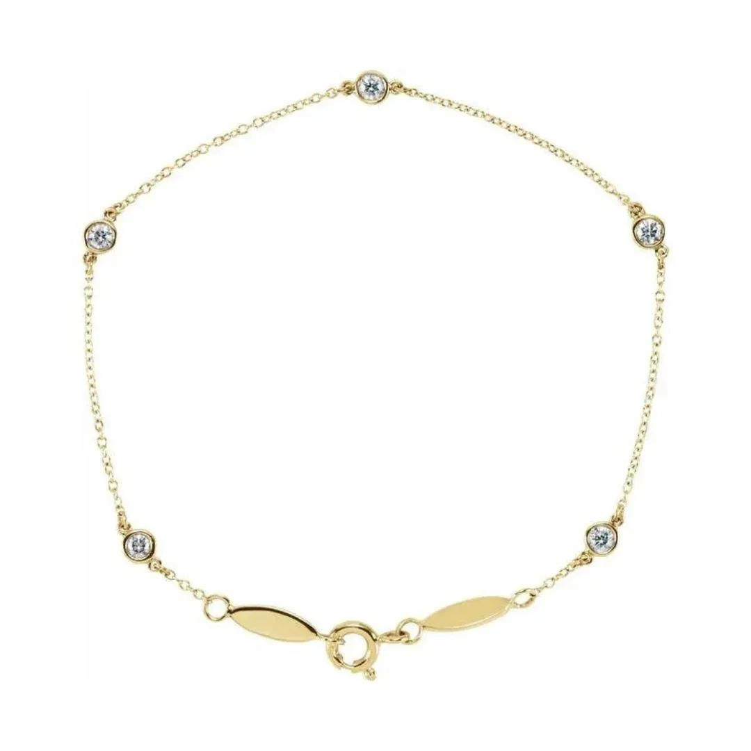 Diamond Station Bracelet