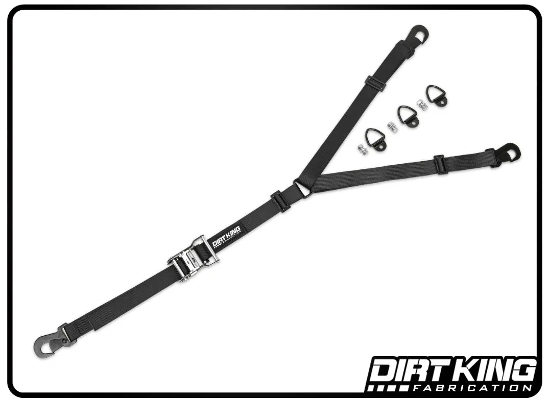 Dirt King 3 Way Spare Tire Strap & Mounts