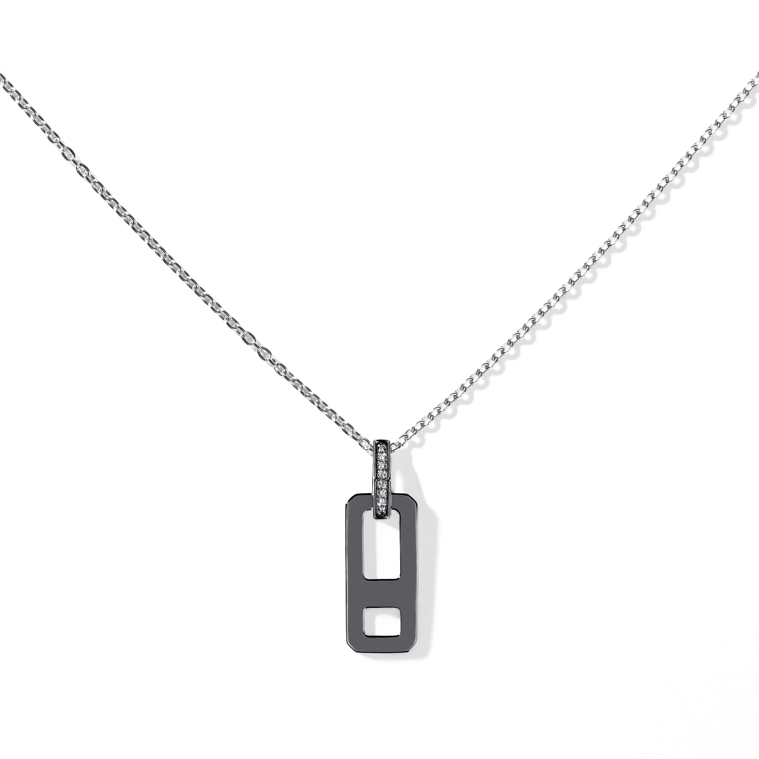 DNA Small Diamond Necklace For Men