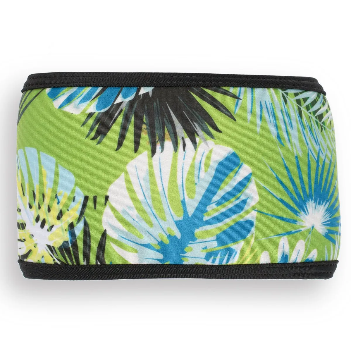 Dog Belly Band - Tropical Treasure Green