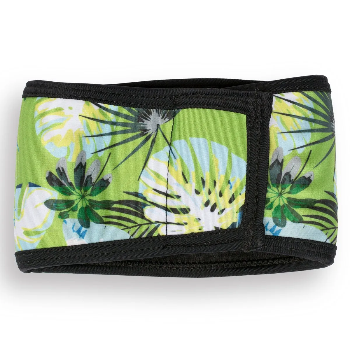 Dog Belly Band - Tropical Treasure Green