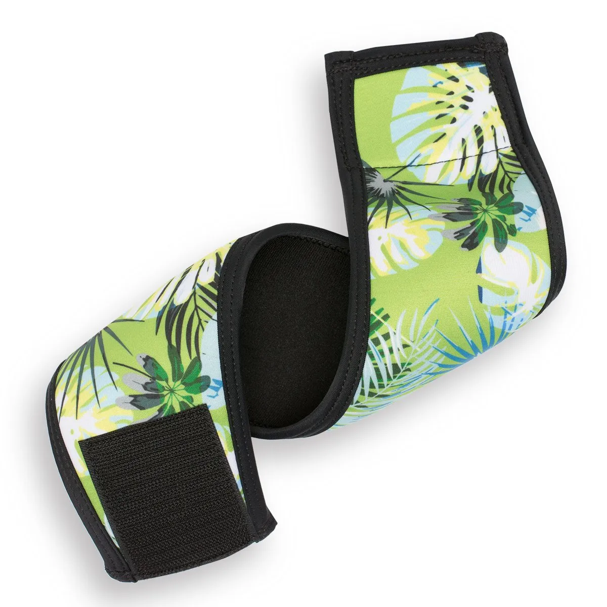 Dog Belly Band - Tropical Treasure Green