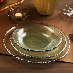 Edgey Soup Bowl Gold 9"