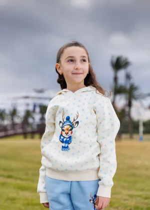 Ensemble sweat á capuche   jogging En molleton imprimé