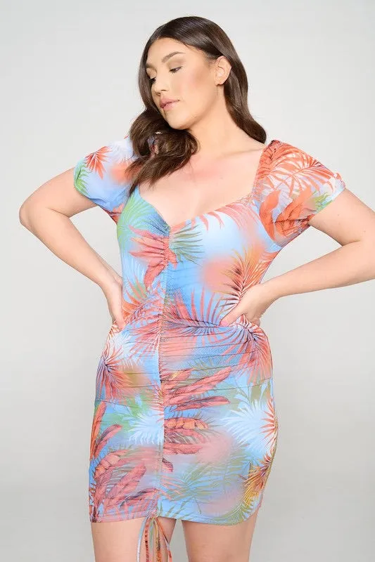 Eva Dress -  Blue