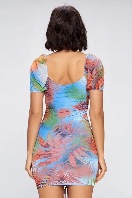 Eva Dress -  Blue