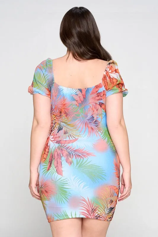 Eva Dress -  Blue