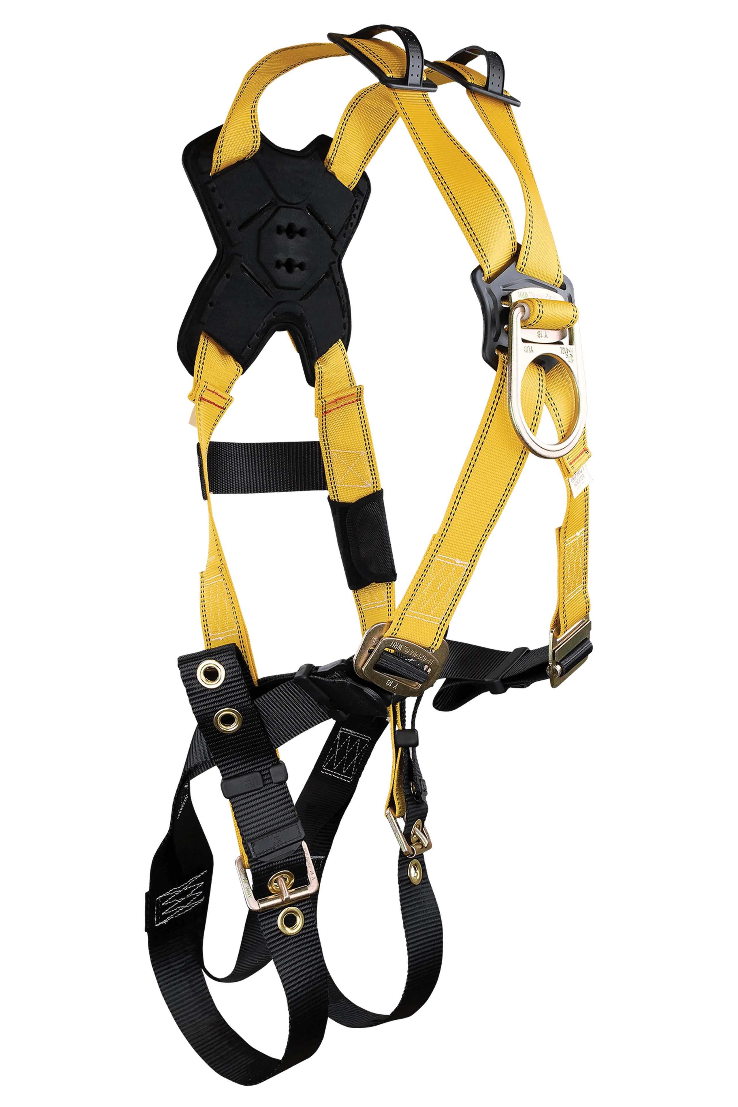 FallTech 7028 Journeyman Flex® Steel 2D Cross-over Climbing Full Body Harness (each)