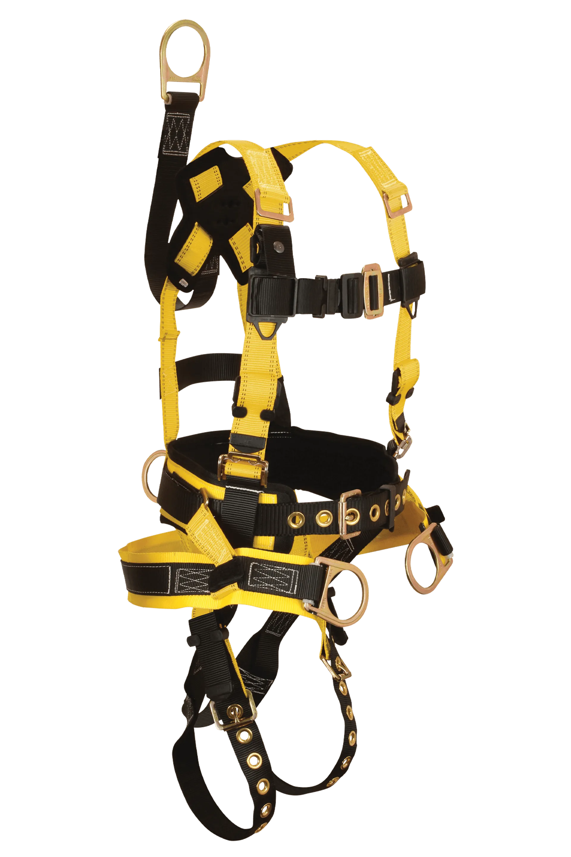 FallTech 8021 Roughneck 4D Derrick Bosun Belted Full Body Harness