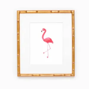 Fancy Flamingo Print