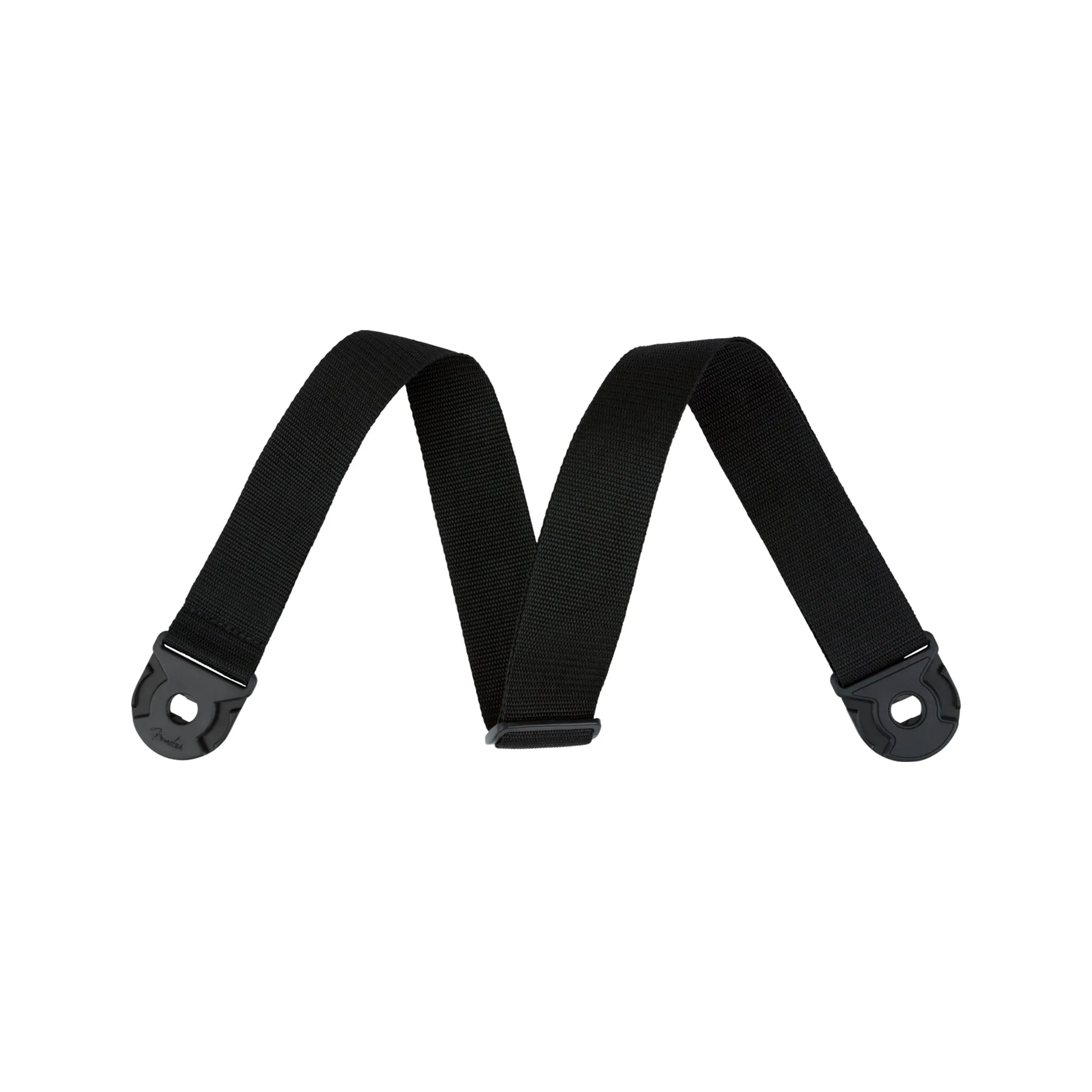 Fender Quickgrip Poly Guitar Strap, Black