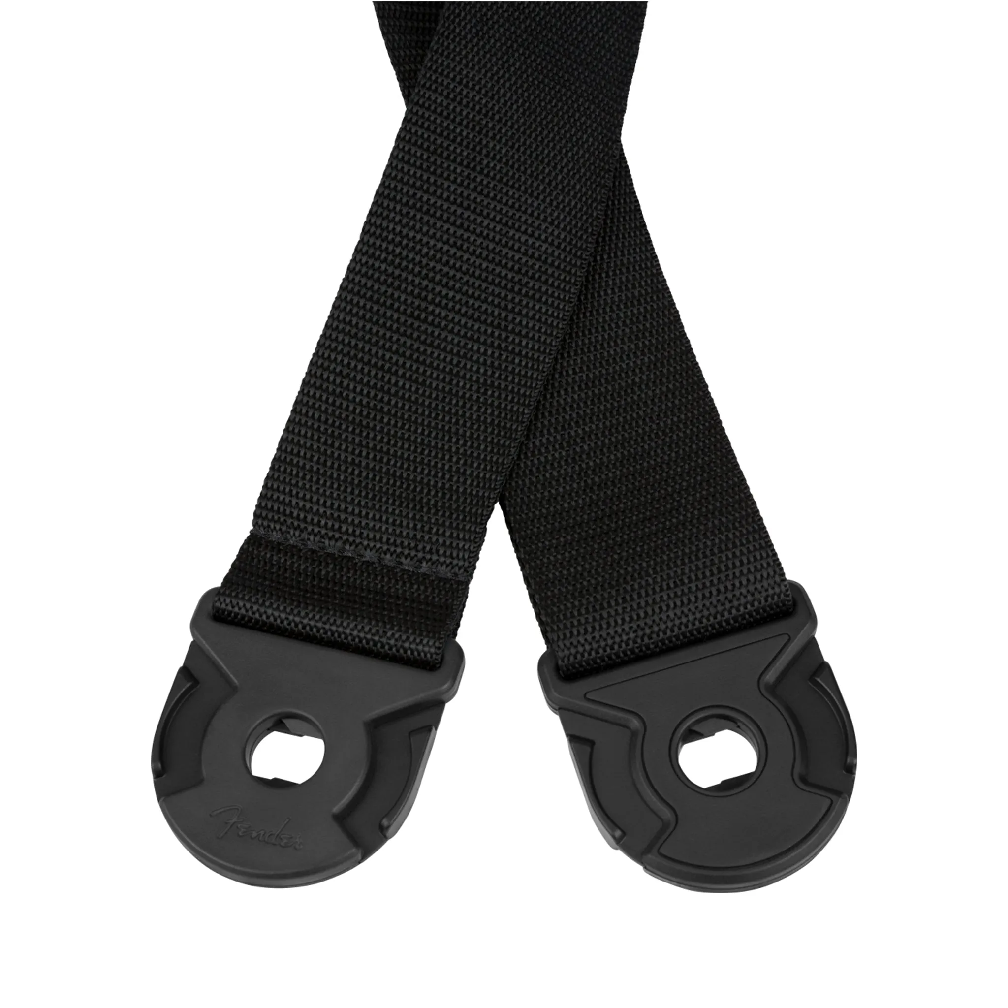 Fender Quickgrip Poly Guitar Strap, Black