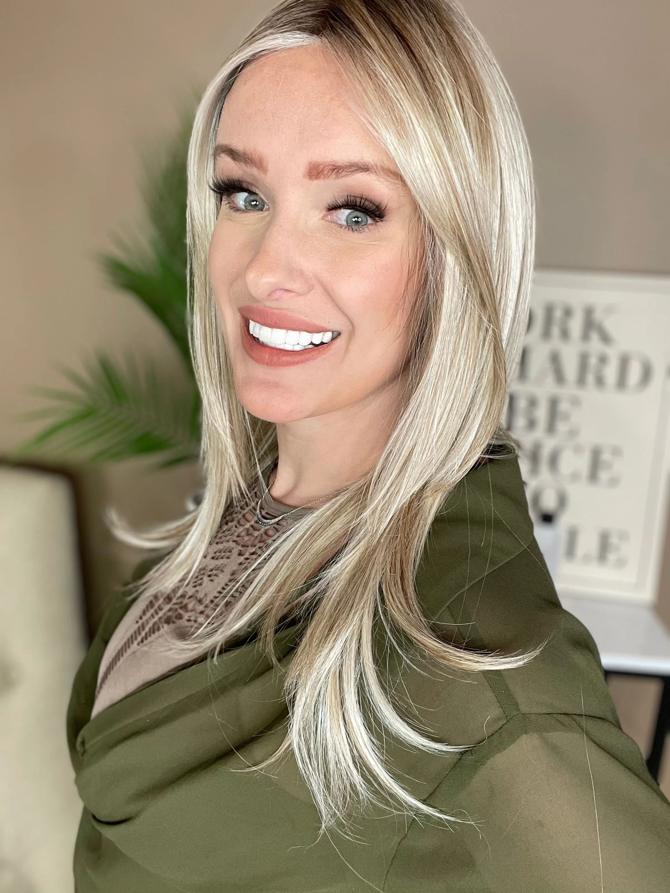 First Class Smoking Hot Blonde Diamond Luxe