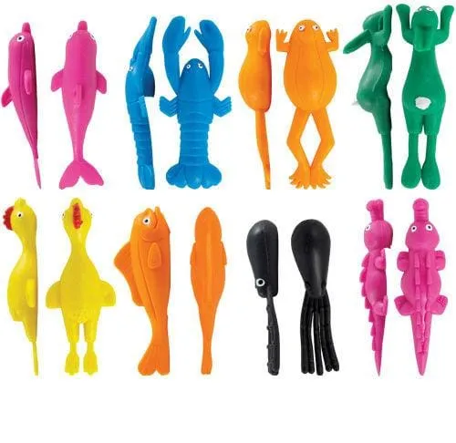 Fling Shot Animals in 2 inch Toy Capsules