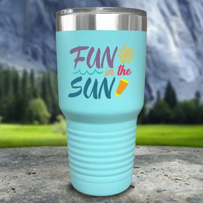 Fun In The Sun Color Printed Tumblers