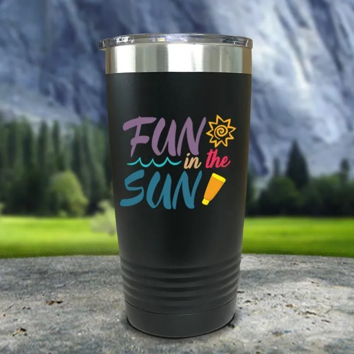 Fun In The Sun Color Printed Tumblers